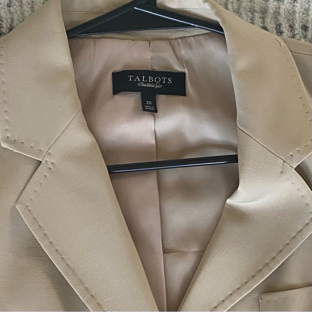 Talbots Wool Blend Blazer Tailored Fit - Picture 9 of 9